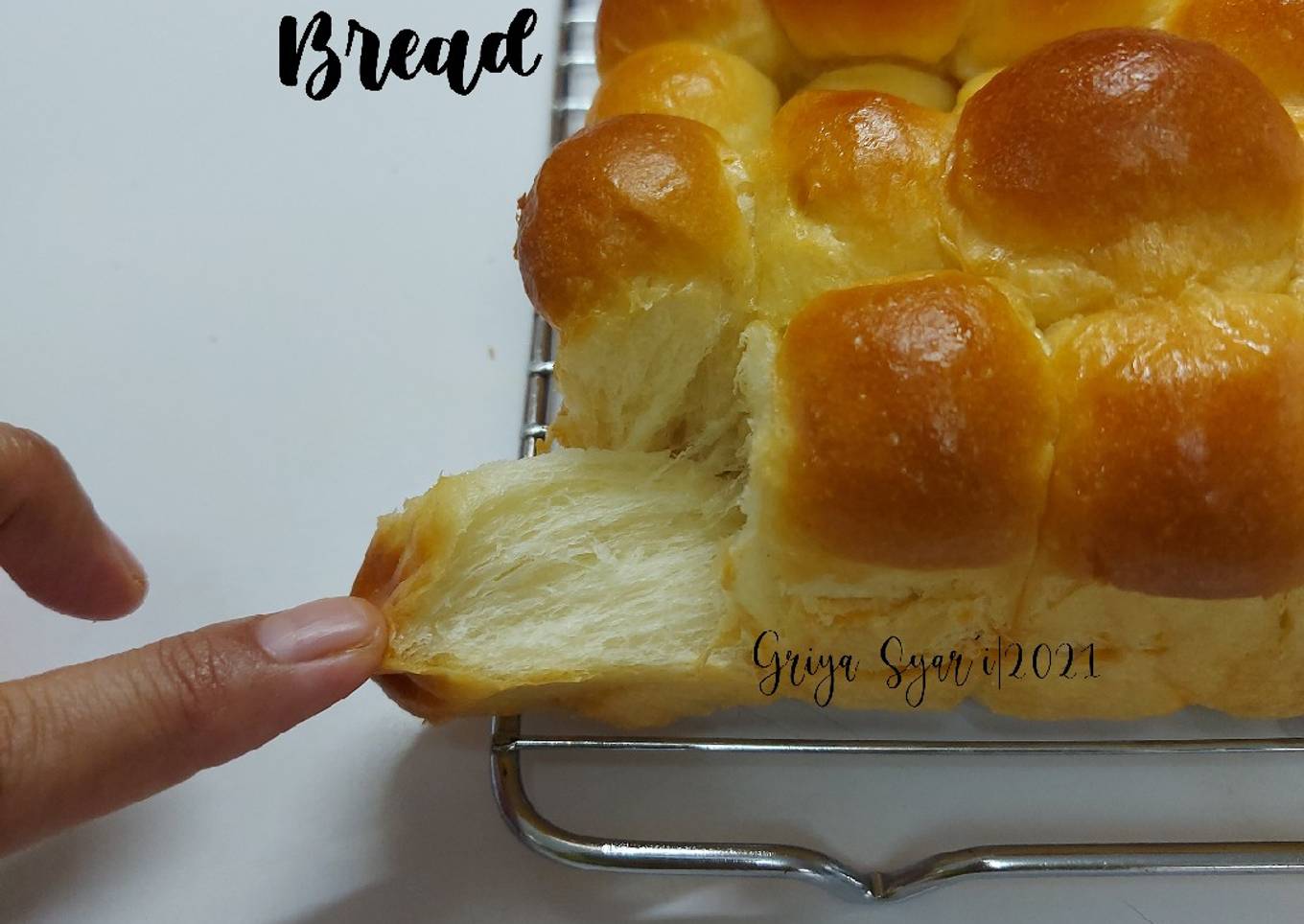 Bubble Bread (Tanpa Telur)