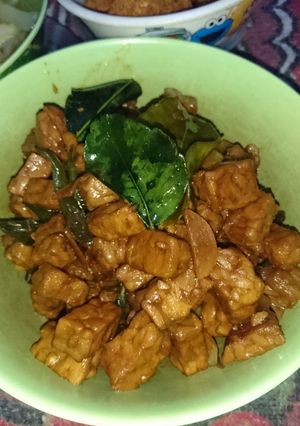 Foto resep Tempe cabe hijau