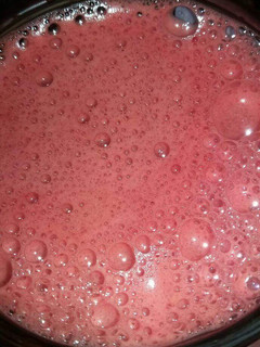 A picture of Gajar ka juice.