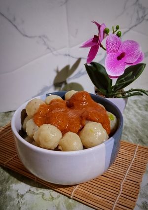 Foto resep Cilok Saus Kacang