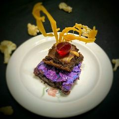 A picture of Awadhi Cauli Brownies.