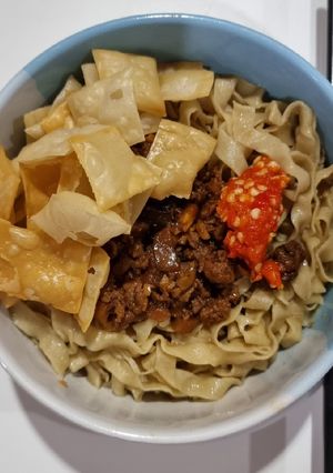 Foto resep Mie ayam jamur