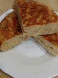 Tortilla de patatas y cebolla con preparado de Findus