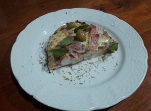 Una foto de Pollo a la pizza súper Fácil y riquísimo