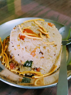 A picture of Tomato, Onions Rava Upma.