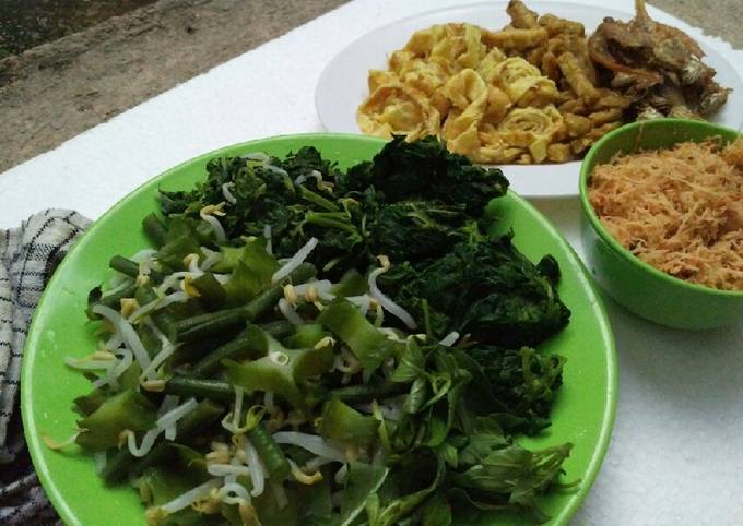 Resep: Urap sayur Praktis