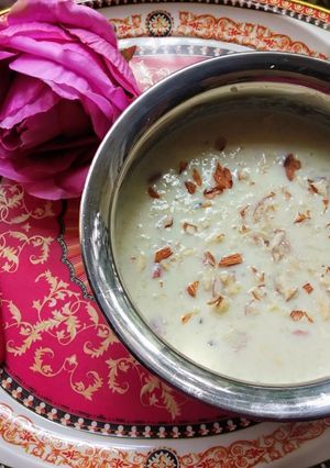 A picture of Rice kheer.