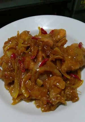 Foto resep Udang tepung saus asam manis (praktis)