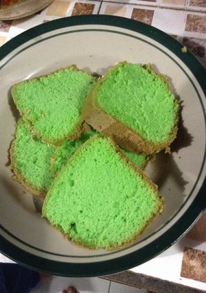 Foto resep Bolu pandan santan