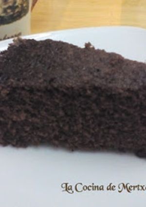Una foto de Bizcocho de leche y cacao