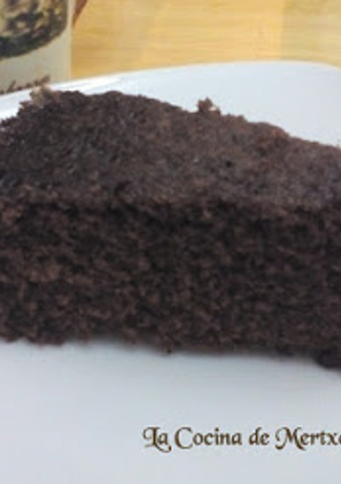 Una foto de Bizcocho de leche y cacao