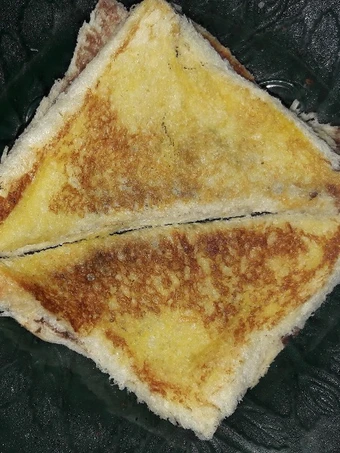 Langkah Mudah untuk Menyiapkan Resep Roti panggang teplon#bekalsekolahwisnu yang Sempurna Anti Ribet, Lezat Sekali