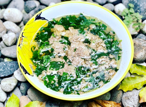 Hình của món Canh Cua Rau Đay.