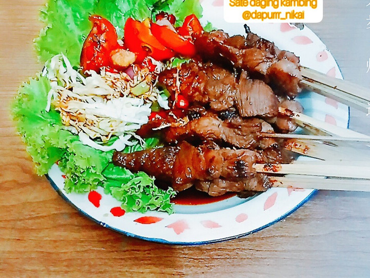 Resep: Sate daging kambing Sederhana Dan Enak