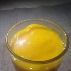 A picture of Mango milk shake.