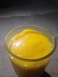A picture of Mango milk shake.