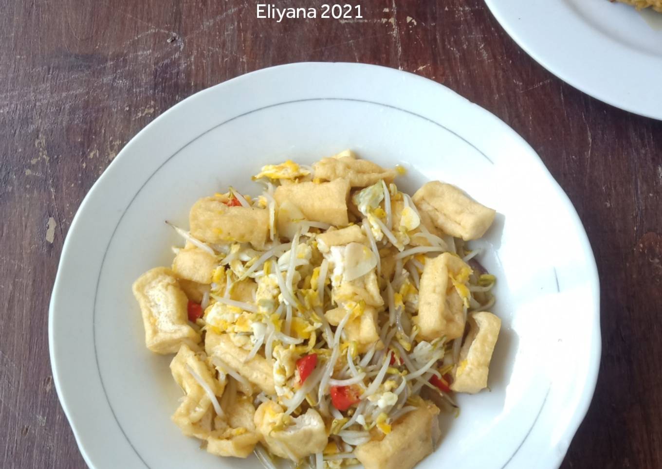 Tumis tahu taoge