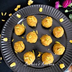A picture of Sweet Corn Laddu.