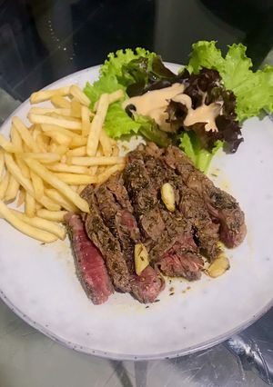 Foto resep Steak with Mushroom Sauce