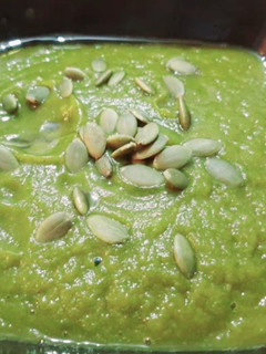 Una foto de Papilla de verduras!