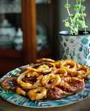 Onion rings (Aros de cebolla)