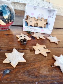 Una foto de Galletas de espelta y arándano