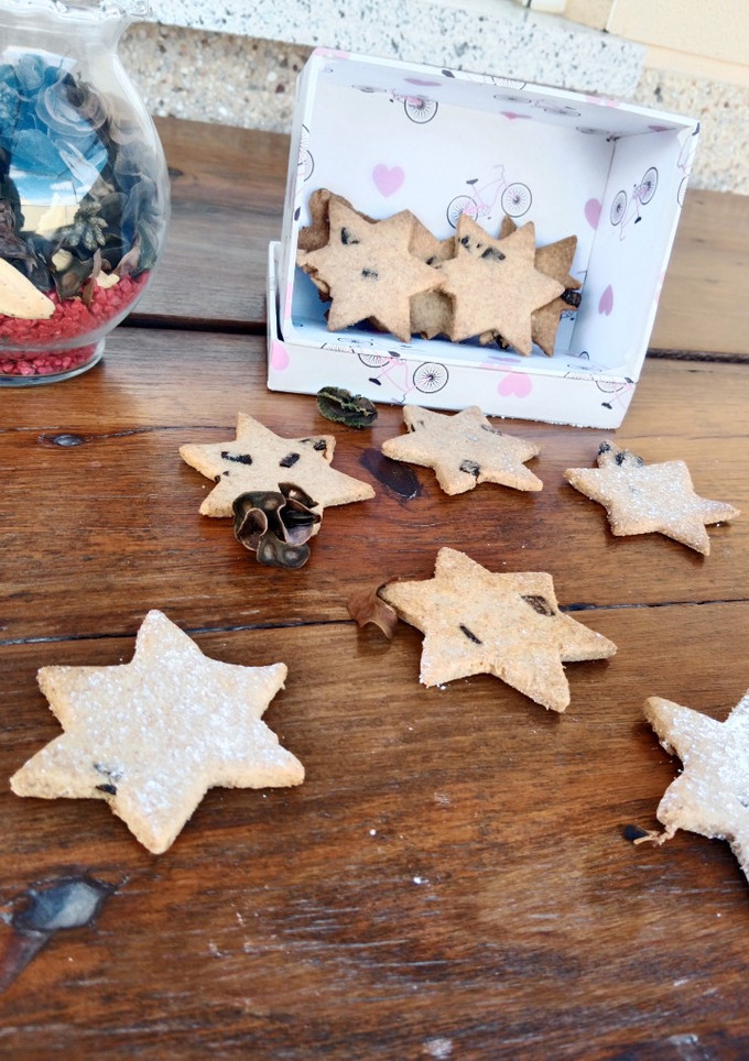 Una foto de Galletas de espelta y arándano