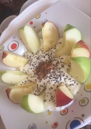 صورة لوصفة سناك صحي و لذيذ مفيد و يصلح للاطفال 😍