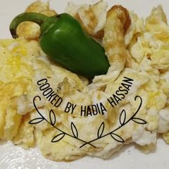 A picture of Scrambled egg.