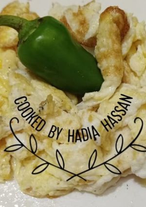 A picture of Scrambled egg.