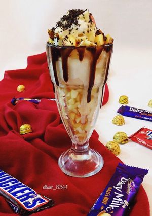 عکسی از دستور اسموتی و بستنی