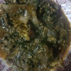 A picture of Black soup.