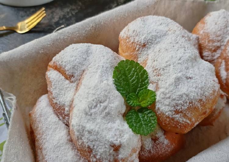 Cara Gampang Menyiapkan Korean twisted donuts Anti Gagal