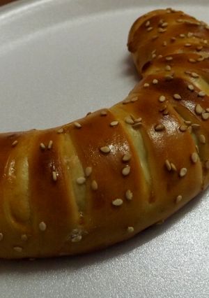 A picture of Caterpillar Bread.