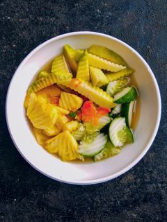 Foto resep Rujak kuah Pindang