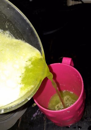 Una foto de Batido