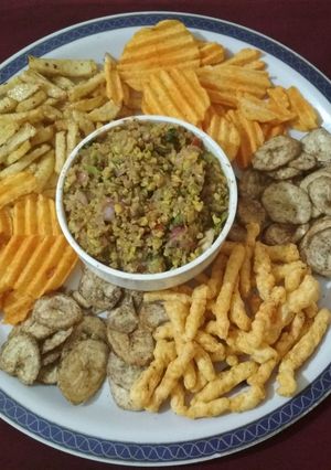 A picture of Kacchi Keri Avocado Guacomole Dip.