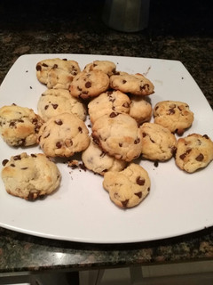 Una foto de Galletas con chips de chocolate