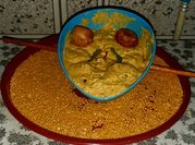 A picture of malai kofta