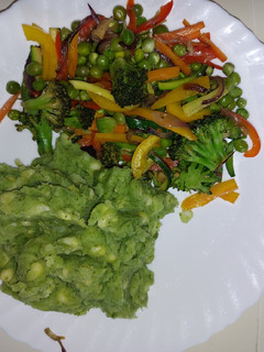 A picture of Green mukimo.