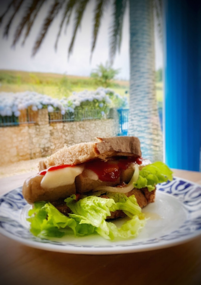 Una foto de Bratwurst especial