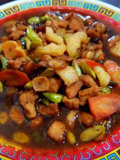 Foto resep Babi Kecap Cah Pete