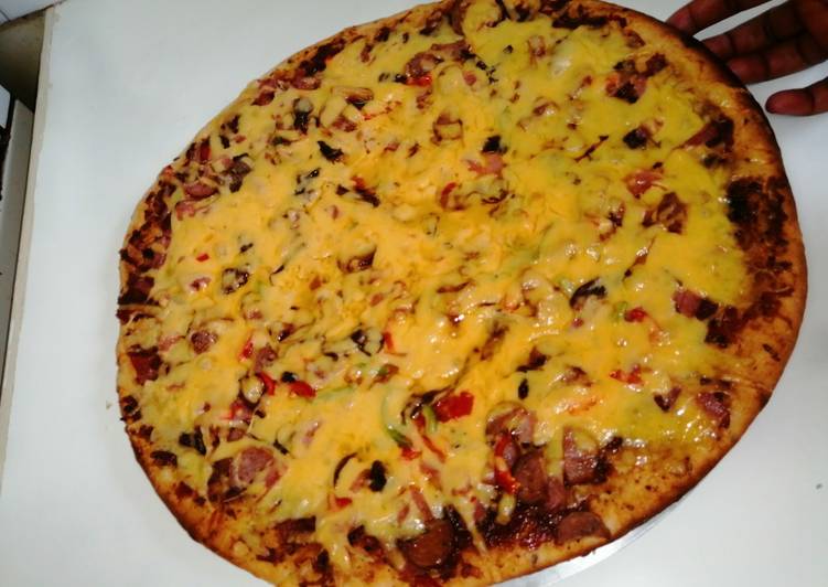 Easiest Way to Make Super Quick Homemade Homemade pizza