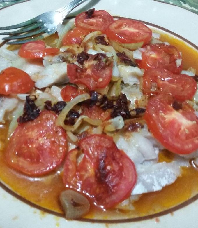 Una foto de Filete de pescado en microondas