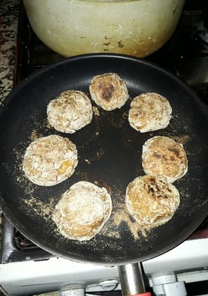 Una foto de Albóndigas vegetarianas y veganas con germen de trigo