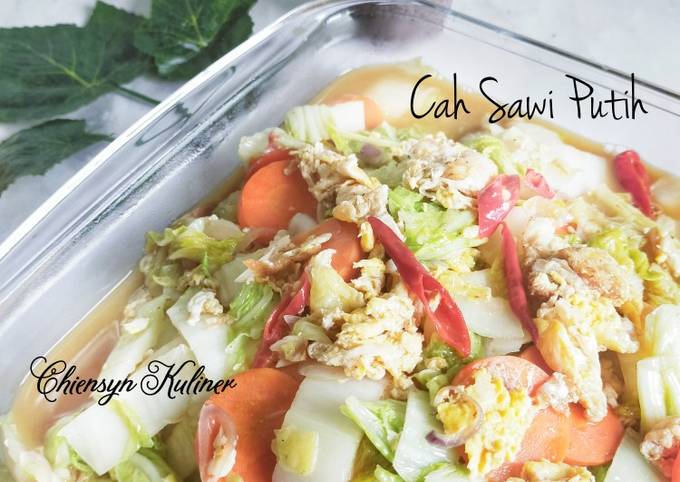 Resep Cah Sawi Putih Oleh Chiensyn Kuliner Cookpad