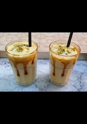 صورة لوصفة عصير الأفوكادو مع الموز والحليب😍🥑🍌🥛🍹