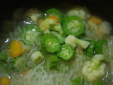 Sayur bening oyong vs soun
