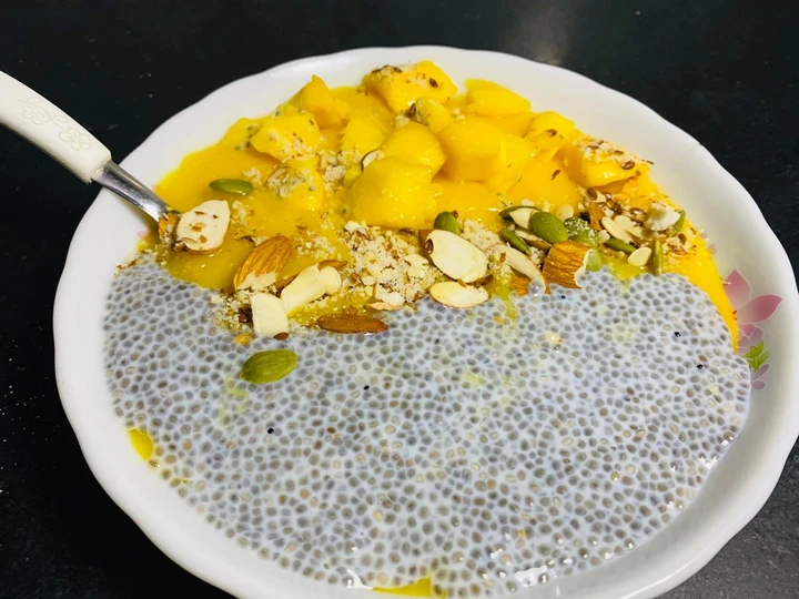 Easy Way Make Mango chia pudding the Perfect Appealing