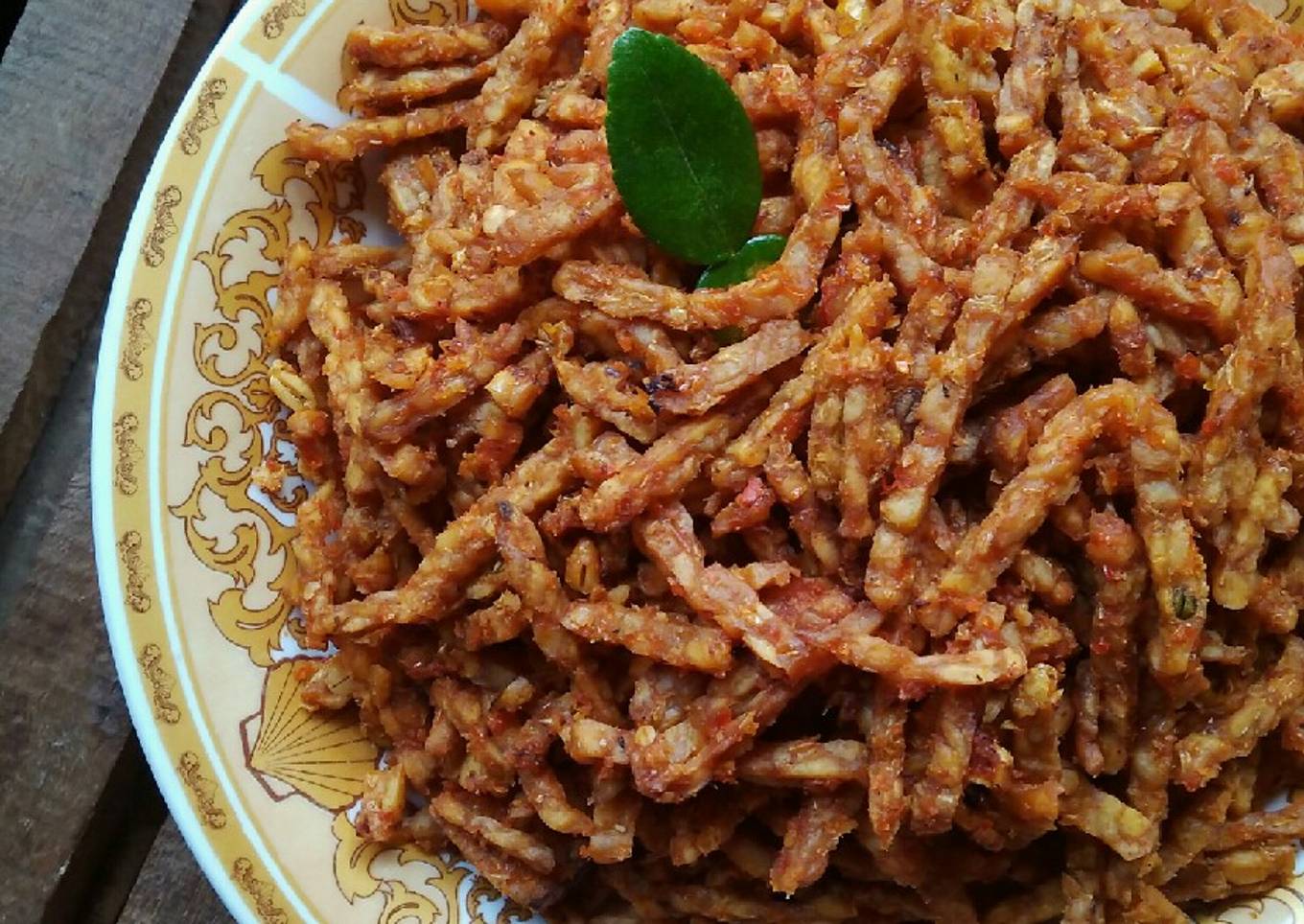 Kering tempe pedas manis